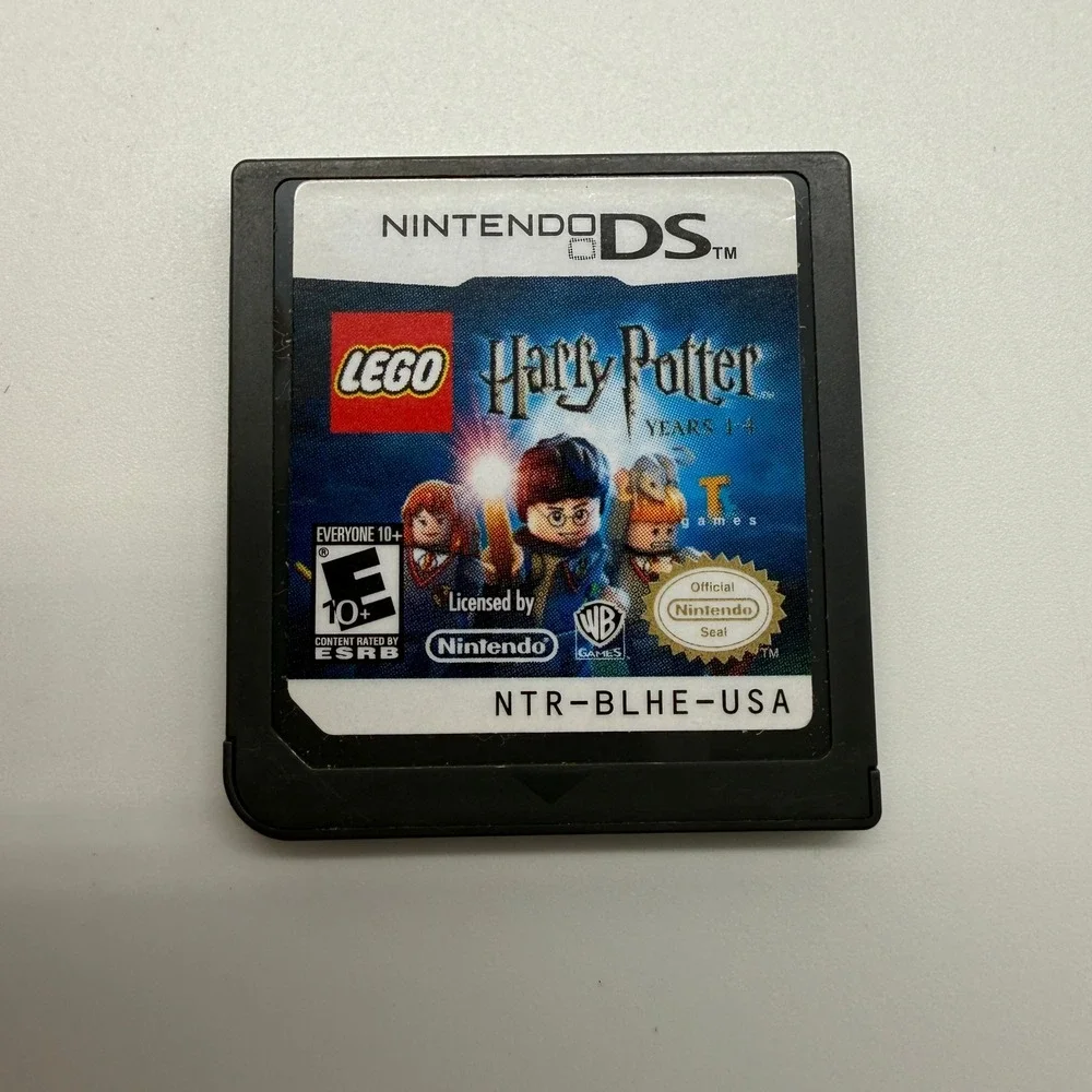 Nintendo DS Game Lot Mario Kart Super Mario Bros Scribblenauts Harry Potter Lego